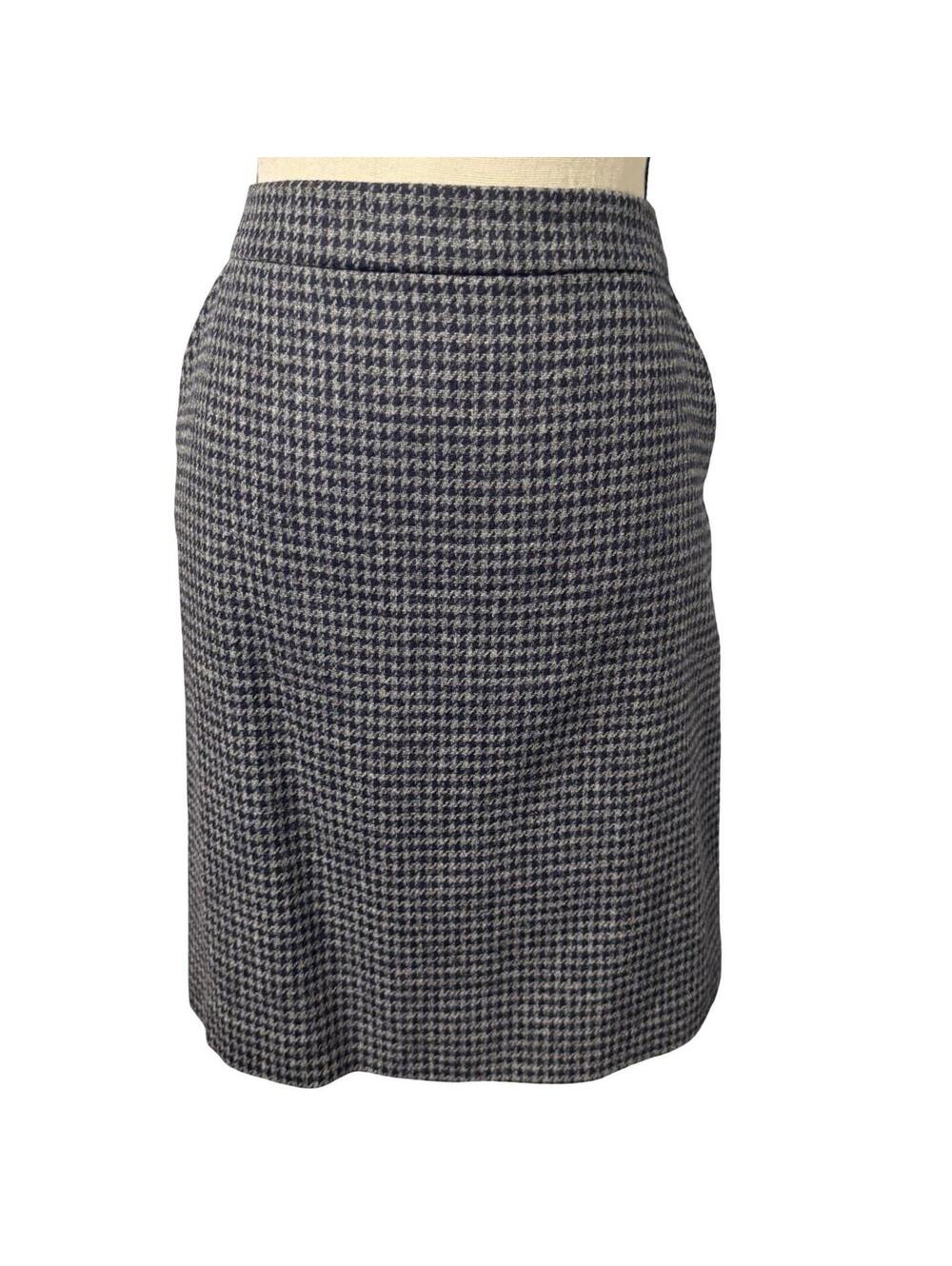 Boden British Tweed Pencil Skirt Size 8